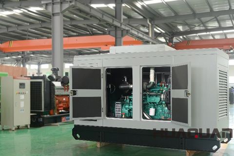 陜北現肉夾饃式大樓 華全發電機組也趕來湊趣