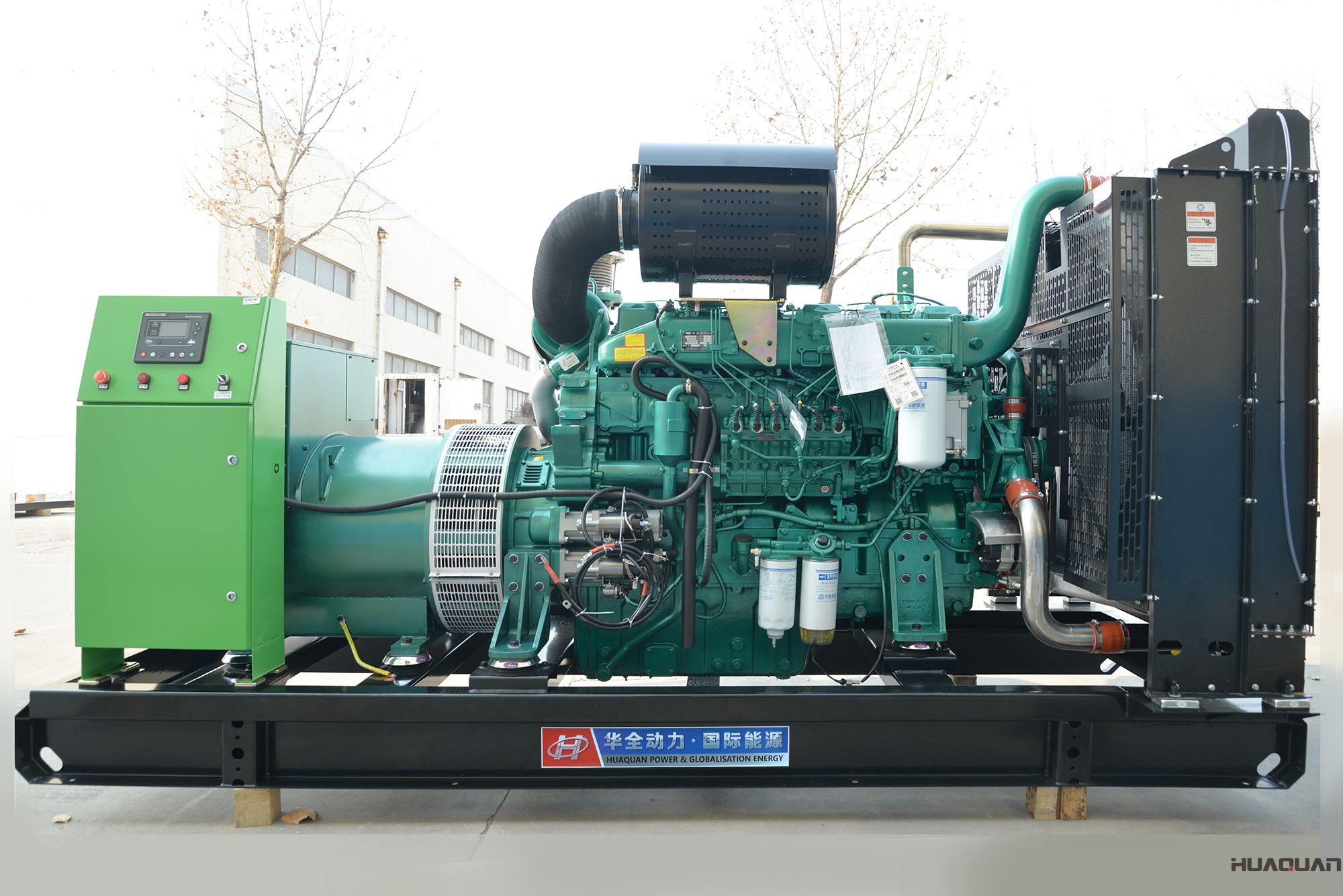 2018年4月15日華全動(dòng)力500kw自動(dòng)化發(fā)電機(jī)組發(fā)往江蘇