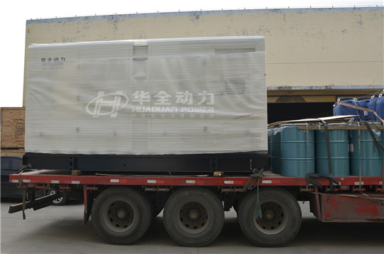 華全400千瓦靜音發(fā)電機組 發(fā)往湖南