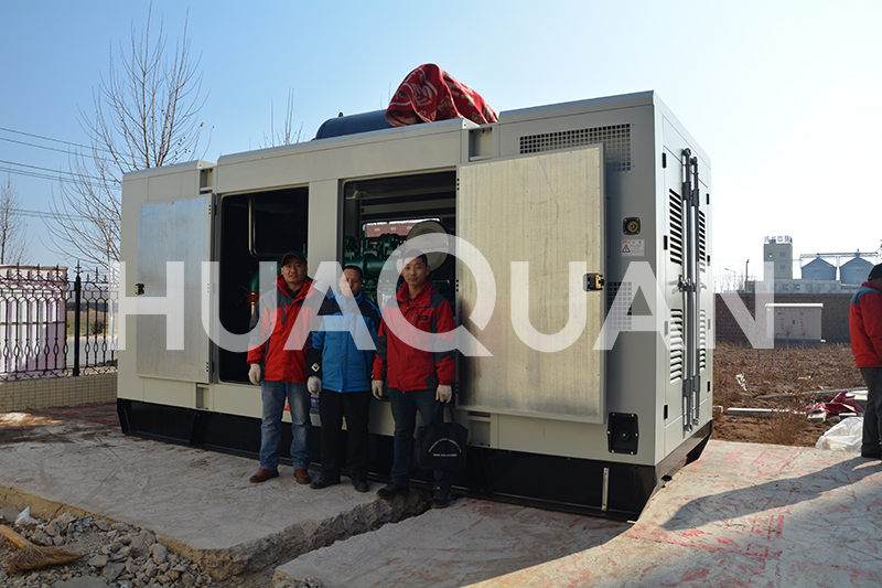 山東青島黃島區物流業400kW發電機組電站項目