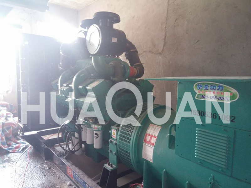 廣東惠州市商業用550kW發電機組電站項目 