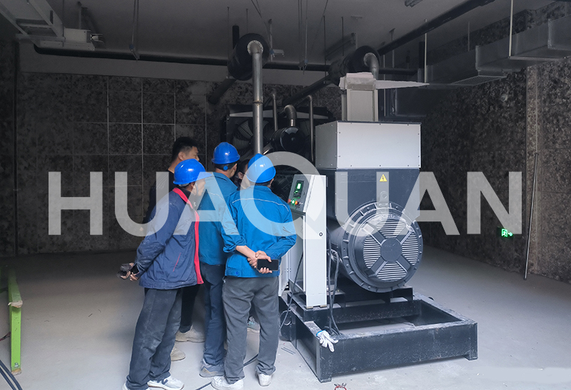 蘇州環保行業650kW發電機組電站項目