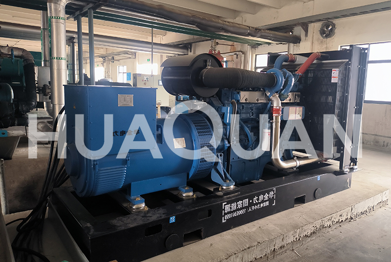 河南商丘公共管理行業400kW發電機組電站項目