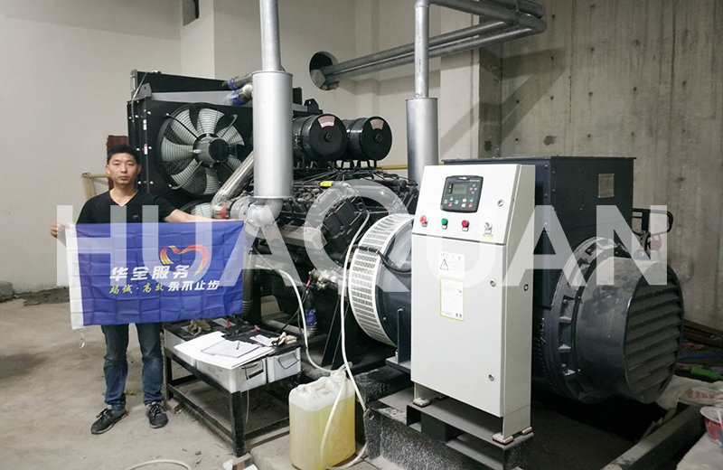 湖北省某高校400kW發電機組電站項目