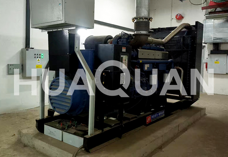 廣州某學院500kW發電機組電站項目