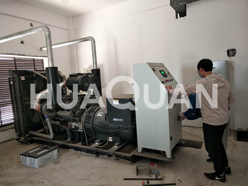 山東壽光市某醫(yī)院400kW發(fā)電機組電站項目