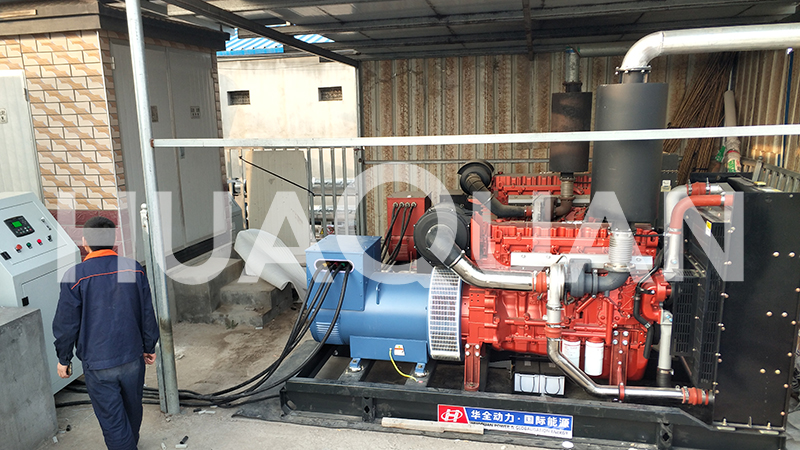 湖北某檢察院500kW發電機組電站項目